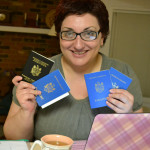 Mariana, the keeper of the passports! Mariana, the keeper of the passports!