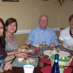 The first evening Winston-Salem hosts and ambassadors enjoyed a pot-luck dinner at Judy's home. The first evening Winston-Salem hosts and ambassadors enjoyed a pot-luck dinner at Judy's home.