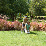 Perfect fall weather offered a good opportunity to visit Centennial Gardens in Greensboro where Hector posed with Gabriela. Perfect fall weather offered a good opportunity to visit Centennial Gardens in Greensboro where Hector posed with Gabriela.