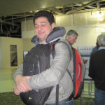 Too much weight in the suitcase means you have to carry it on. David has packed his backpacks for optimal balance and is ready to head home. Too much weight in the suitcase means you have to carry it on. David has packed his backpacks for optimal balance and is ready to head home.