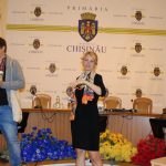 Natalia Lipca (center), who visited FFCNC in Sept. 2012 as an Open World delegate, gave us a tour of city hall. Notice the flowers are blue, yellow, and red like the Moldovan flag. Natalia Lipca (center), who visited FFCNC in Sept. 2012 as an Open World delegate, gave us a tour of city hall. Notice the flowers are blue, yellow, and red like the Moldovan flag.