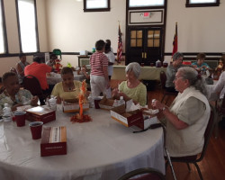 Lunch at Charlotte Hawkins Brown Museum