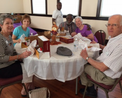 Lunch at Charlotte Hawkins Brown Museum