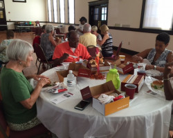 Lunch at Charlotte Hawkins Brown Museum