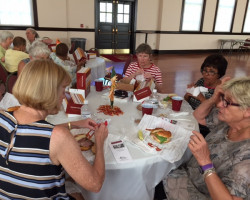 Lunch at Charlotte Hawkins Brown Museum