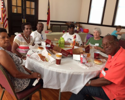Lunch at Charlotte Hawkins Brown Museum