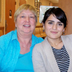 Judy and her guest, Sevinj.