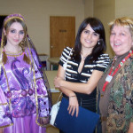 Sevinj and Gunel, with host, Judy.
