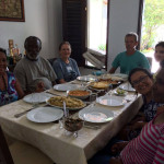 Home cooked Brazilian delicacies. Dinner at Selma & Nato's.