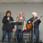 Tuesday's activities, prior to our departure the next day, ended with a Farewell Dinner which included entertainment by this group of ladies.