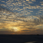 The magic of sunset over the Lencois.