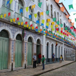 Historic Sao Luis street scene.