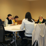 The educational component of the program began that afternoon at Wake Forest University where the ladies met with Suzanne Reynolds, a law professor, who shared her experience running for the NC Supreme Court.