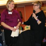 Karla S. introduced Lendita Kastrati whose host, Marilyn B. could not attend the festivities. Karla S. introduced Lendita Kastrati whose host, Marilyn B. could not attend the festivities.