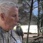 Jim N.'s new friend at the Flying High Bird Sanctuary was less intimidating! Jim N.'s new friend at the Flying High Bird Sanctuary was less intimidating!