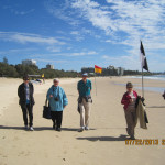 Doris K. and Barbara N. walked the beautiful beach at Mooloolaba on the Sunshine Coast. Doris K. and Barbara N. walked the beautiful beach at Mooloolaba on the Sunshine Coast.