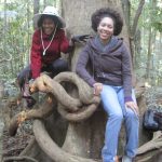 Barbara G. clowned around with her daughter, Lorrie, while sitting on a tree in the Conondale National Park. Barbara G. clowned around with her daughter, Lorrie, while sitting on a tree in the Conondale National Park.