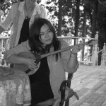 One of our guests entertained us with a native song played on the instrument.