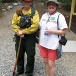 Lady forest fighter with Carol A.