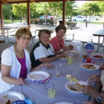 Pam and Carol with Australian guest.