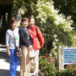 Arrival at Chateau Morisette.