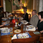 Dinner with an American family
