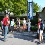 Saturday morning the delegation toured Reynolda House. Saturday morning the delegation toured Reynolda House.