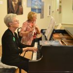 Sunday evening a welcome party was hosted at the Delta Arts Center where Donna and her friend provided our entertainment. Sunday evening a welcome party was hosted at the Delta Arts Center where Donna and her friend provided our entertainment.