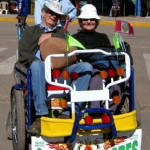 Taxi cart.