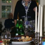 That evening Donna hosted a "Meet and Greet" at her home to highlight two more political candidates including Elizabeth Motsinger (pictured here) who spoke about her purpose and goals as a candidate for the US House of Representatives. That evening Donna hosted a "Meet and Greet" at her home to highlight two more political candidates including Elizabeth Motsinger (pictured here) who spoke about her purpose and goals as a candidate for the US House of Representatives.