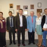 After meeting with US Representative Howard Coble, the delegation posed for one more group photo. After meeting with US Representative Howard Coble, the delegation posed for one more group photo.