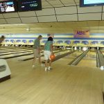 During the weekend various activities were enjoyed by ambassadors and their host families. Ray showed his guest, Gabriela, how to bowl. During the weekend various activities were enjoyed by ambassadors and their host families. Ray showed his guest, Gabriela, how to bowl.