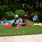 Picnic at Duke Gardens.