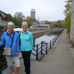 The afternoon was spent in the quaint town of Perth which dates back to 1816. Nancy P. took time to pose with her day host, Joyce, by the Tay River which runs through the center of the town. The afternoon was spent in the quaint town of Perth which dates back to 1816. Nancy P. took time to pose with her day host, Joyce, by the Tay River which runs through the center of the town.