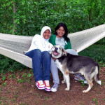 First time in a hammock.