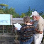Another day found our group in Gatineau Park on a car rally - a treasure hunt for information. Pictured here are Peter P. and Betty M. of FF Florence who, along with the rest of the ambassadors, were given questionnaires with clues. Another day found our group in Gatineau Park on a car rally - a treasure hunt for information. Pictured here are Peter P. and Betty M. of FF Florence who, along with the rest of the ambassadors, were given questionnaires with clues.