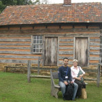 Patti & Erdem rest at Old Salem.