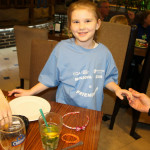 ....seen modeled here by the daughter of the Kiszelys' hosts, Bianca,......... ....seen modeled here by the daughter of the Kiszelys' hosts, Bianca,.........