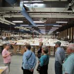 ....and progresses to the warehouse where the group learned and saw the operation in progress. ....and progresses to the warehouse where the group learned and saw the operation in progress.