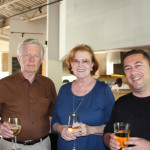 Russ and Dian Nussbaum with their guest, Kastriot Kepuska
