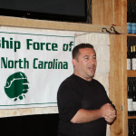 Kastriot Kepuska sharing his thoughts on his visit to North Carolina
