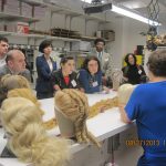 A Saturday afternoon visit to the NC School of the Arts included learning about making headpieces as part of their tour of the School of Design and Production A Saturday afternoon visit to the NC School of the Arts included learning about making headpieces as part of their tour of the School of Design and Production