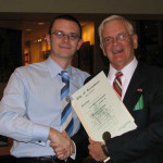 Ilya becomes an honorary citizen of Greensboro.