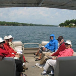 Pontoon Boat Ride on Smith Mountain Lake.
