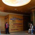 Our guide in the museum elaborated on the history and culture of the Chickasaw. Our guide in the museum elaborated on the history and culture of the Chickasaw.